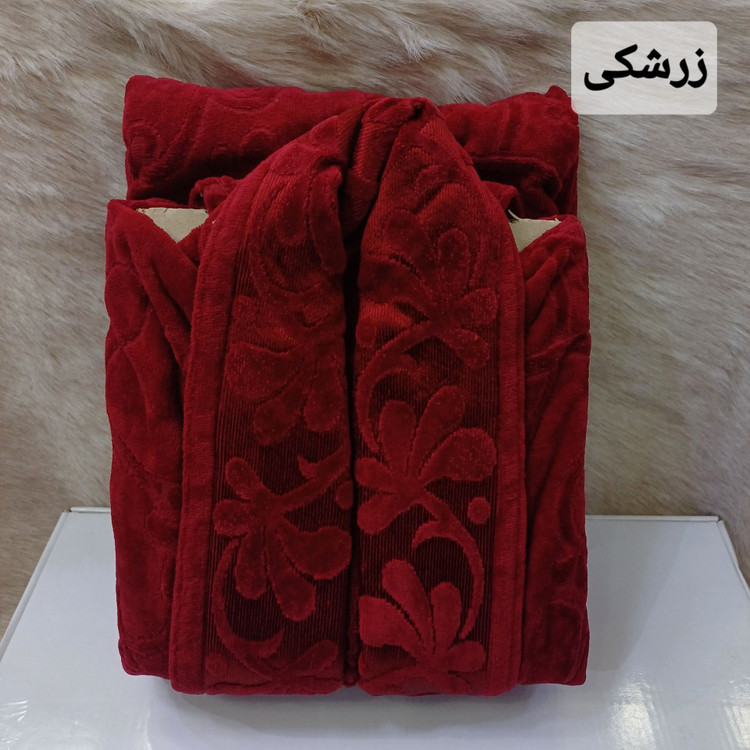 حوله زنانه | حوله مردانه | حوله تن پوش | مارک home text مدل صدفی رنگ زرشکی